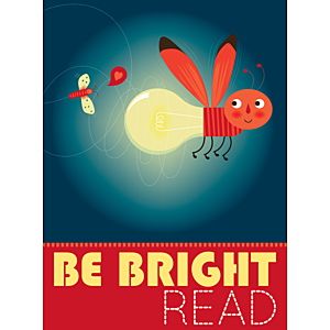 Be Bright READ Poster .PD136-3696