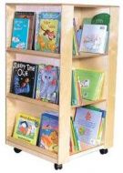 Small Four Side Books Display Tower. 17PMT908-7293S