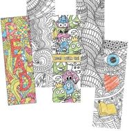 Colouring Activity Bookmark PD137-0914