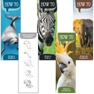 How To Draw Animals Bookmark 200/pk. PD137-8920