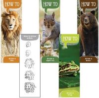How To Draw Animals Bookmark 200/pk. PD137-8123