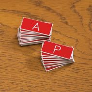 A to Z Letter Set. Size 11/16. PD805177