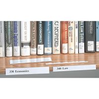 Adhesive Shelf Label Holders 1"x12"L. PD200-1956